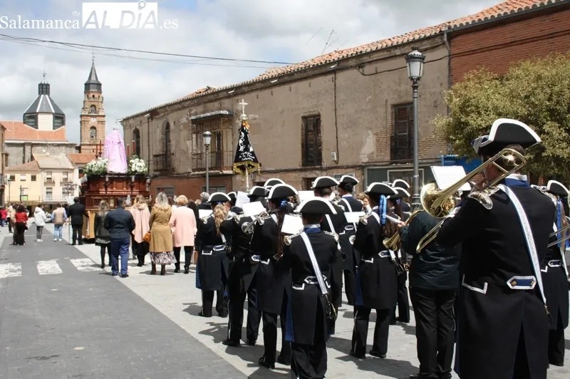 La Santísima Virgen de la Misericordia desfilaba en su fiesta anual tras dos años sin poder hacerlo 