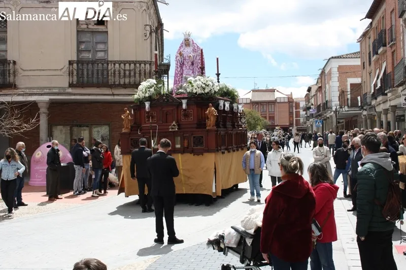 La Santísima Virgen de la Misericordia desfilaba en su fiesta anual tras dos años sin poder hacerlo 