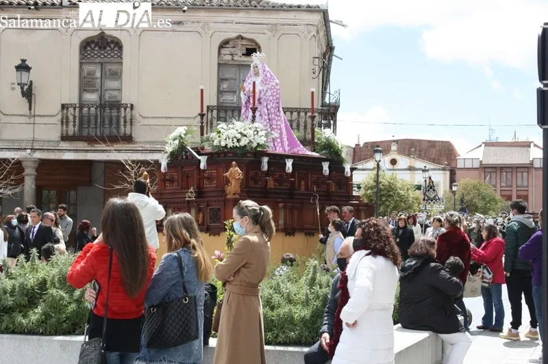 La Santísima Virgen de la Misericordia desfilaba en su fiesta anual tras dos años sin poder hacerlo 