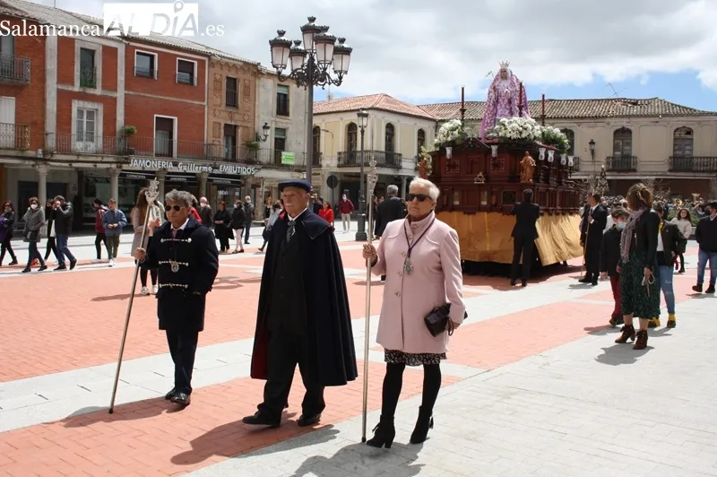 La Santísima Virgen de la Misericordia desfilaba en su fiesta anual tras dos años sin poder hacerlo 