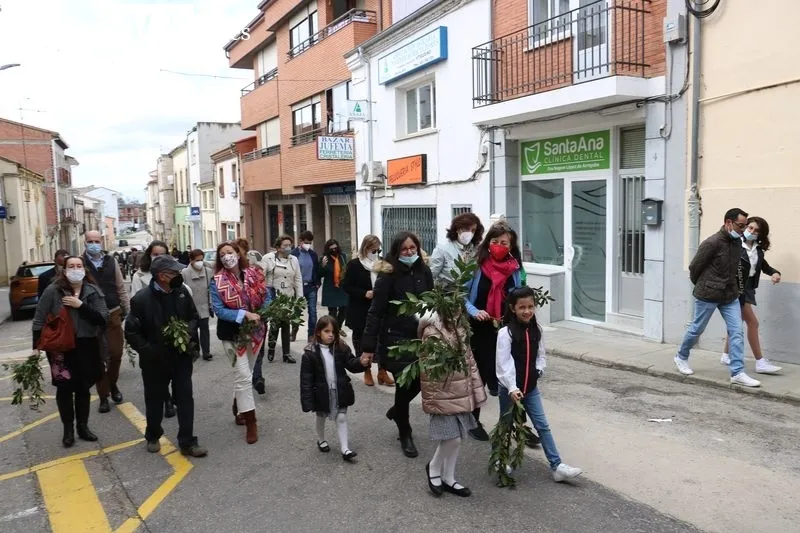 Procesión del Domingo de Ramos en Vitiudino