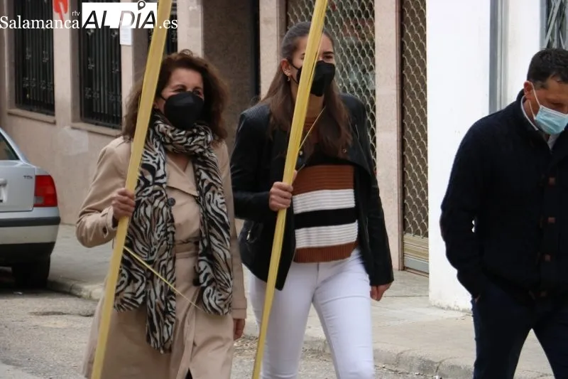 Procesión del Domingo de Ramos en Vitiudino