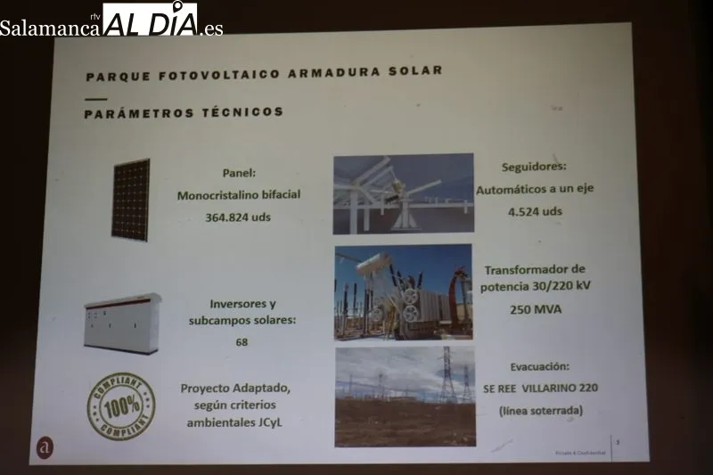 Azora presenta el proyecto de parque solar en Villarino de los Aires / CORRAL