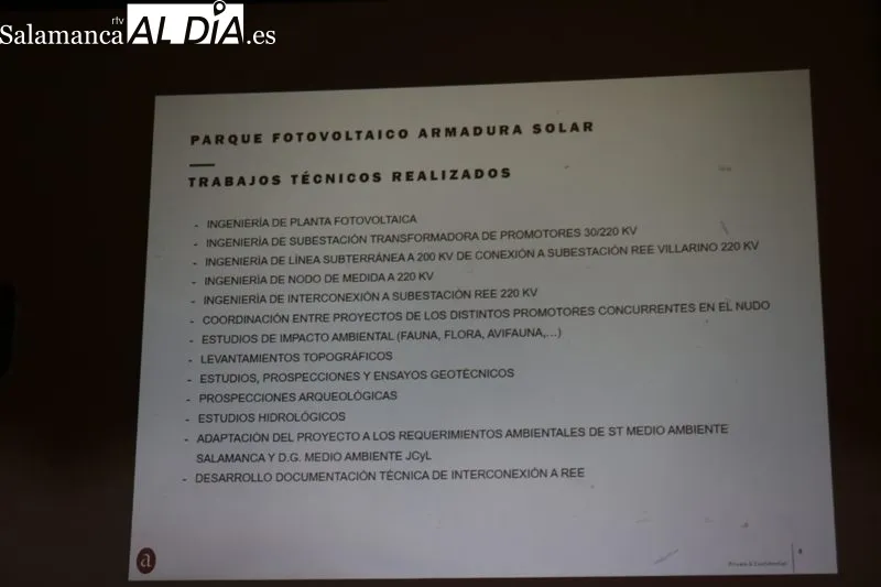 Azora presenta el proyecto de parque solar en Villarino de los Aires / CORRAL