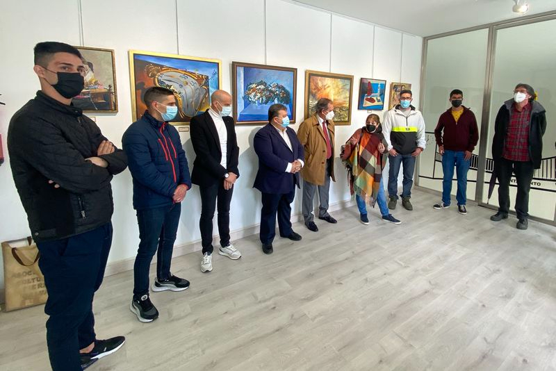 Inauguración de la exposición 'Por amor al arte, desde Topas', en la Sala Protagonistas de Santa Marta