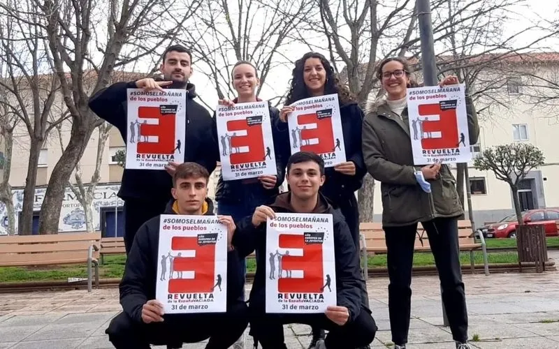 Los jovenes reivindican el 31M de la España Vaciada