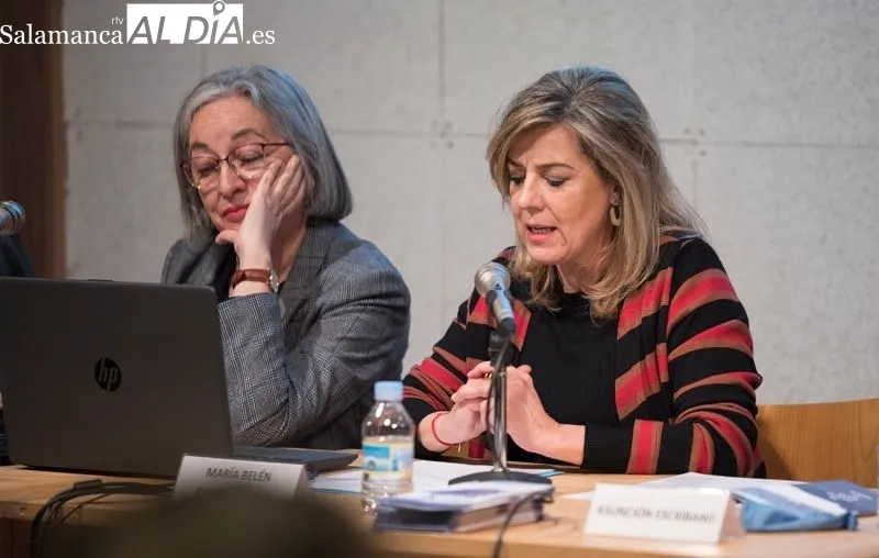 Presentación del proyecto en la Casa de las Conchas - Carmen Borrego