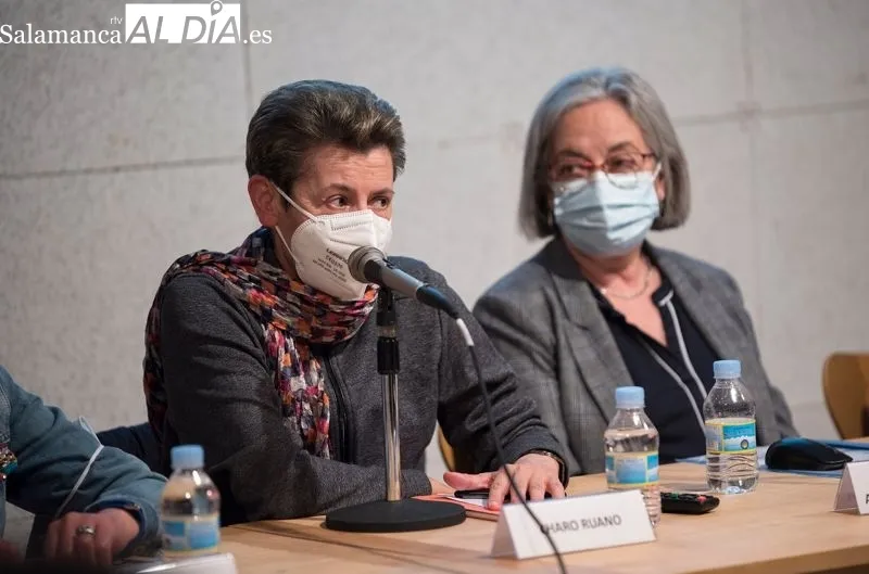 Presentación del proyecto en la Casa de las Conchas - Carmen Borrego