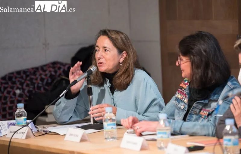 Presentación del proyecto en la Casa de las Conchas - Carmen Borrego