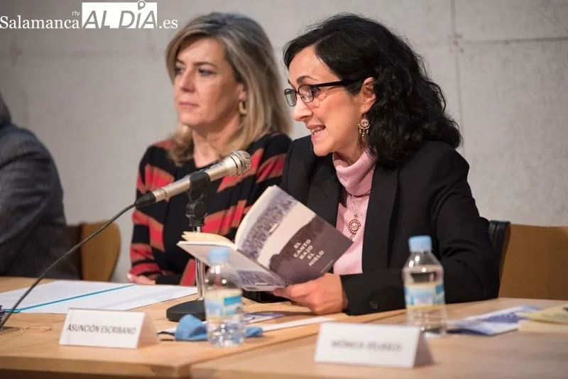 Presentación del proyecto en la Casa de las Conchas - Carmen Borrego