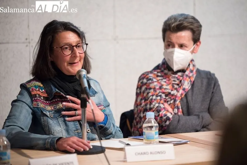 Presentación del proyecto en la Casa de las Conchas - Carmen Borrego