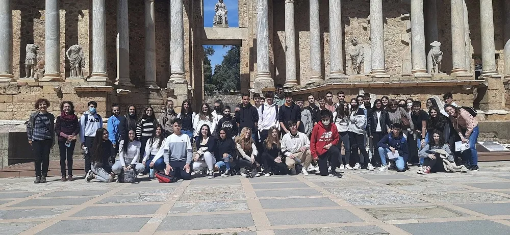 Foto 4 - Excursiones a M&eacute;rida y a Madrid del IES Leonardo da Vinci