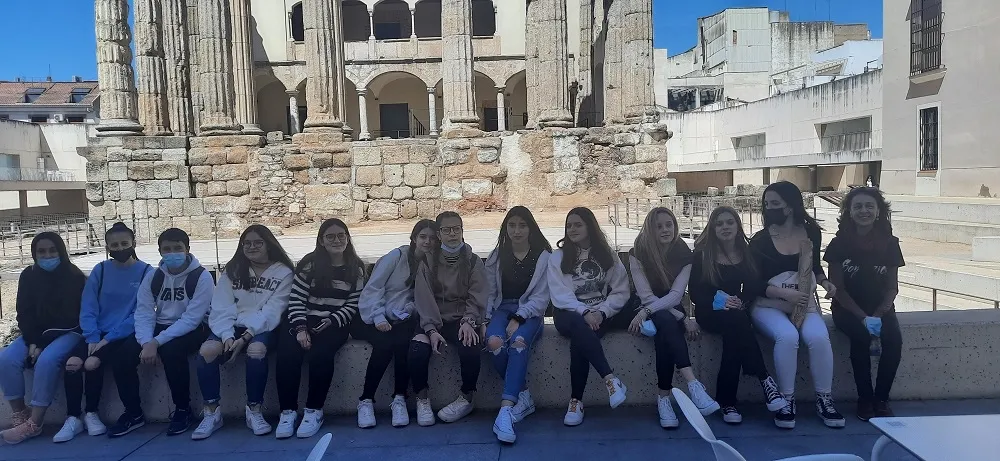 Foto 2 - Excursiones a M&eacute;rida y a Madrid del IES Leonardo da Vinci