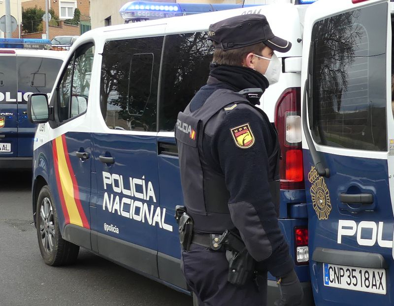 Imágenes de esta operación facilitadas por la Policía Nacional de Salamanca