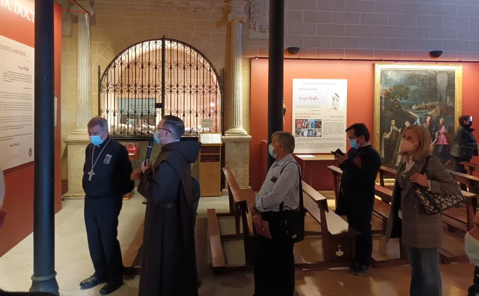 Foto 3 - Los sacerdotes del Arciprestazgo de Ciudad Rodrigo celebran en Alba de Tormes su encuentro de Pascua