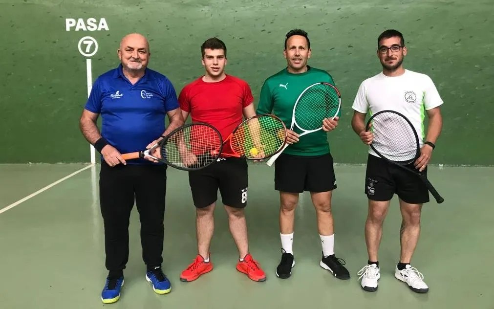 Foto 3 - Pablo Sevillano y Manolo L&oacute;pez ganan el Trofeo Diputaci&oacute;n de Frontenis