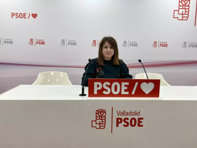 Patricia Gómez, viceportavoz socialista en las Cortes de Castilla y León | Foto de Europa Press