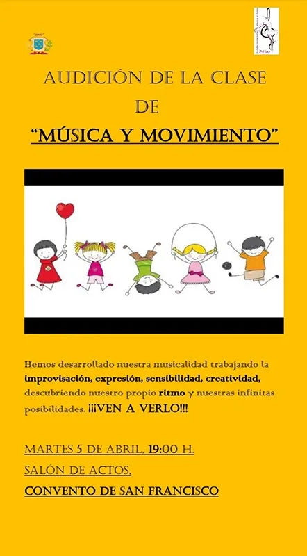 Los más pequeños de la Escuela Municipal de Música y Danza preparan su audición
