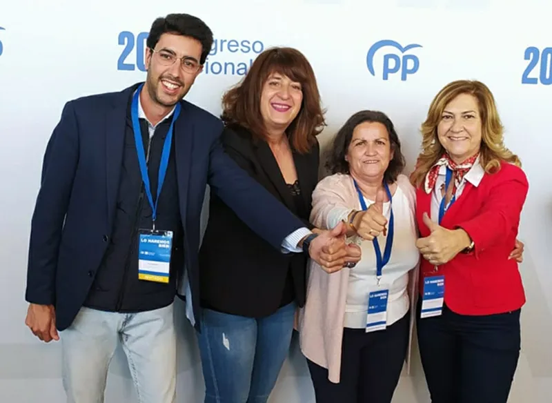 Representación de la comarca de Béjar en el Congreso Nacional del PP