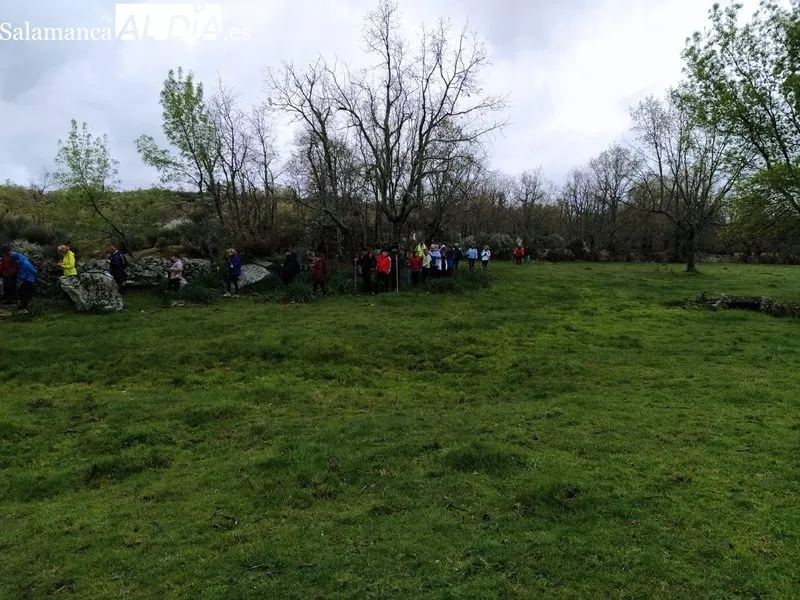 Marcha senderista celebrada en Barruecopardo