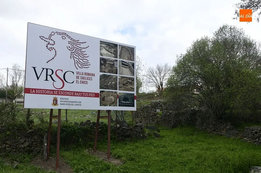 Zona de la Villa Romana, futuro turístico de Saelices el Chico