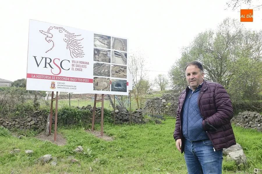 Zona de la Villa Romana, futuro turístico de Saelices el Chico