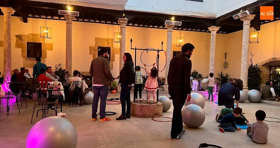 El festival Palacioycia sorprende a mirobrigenses y forasteros/ Rep.Gráfico: Adrián M. Pastor