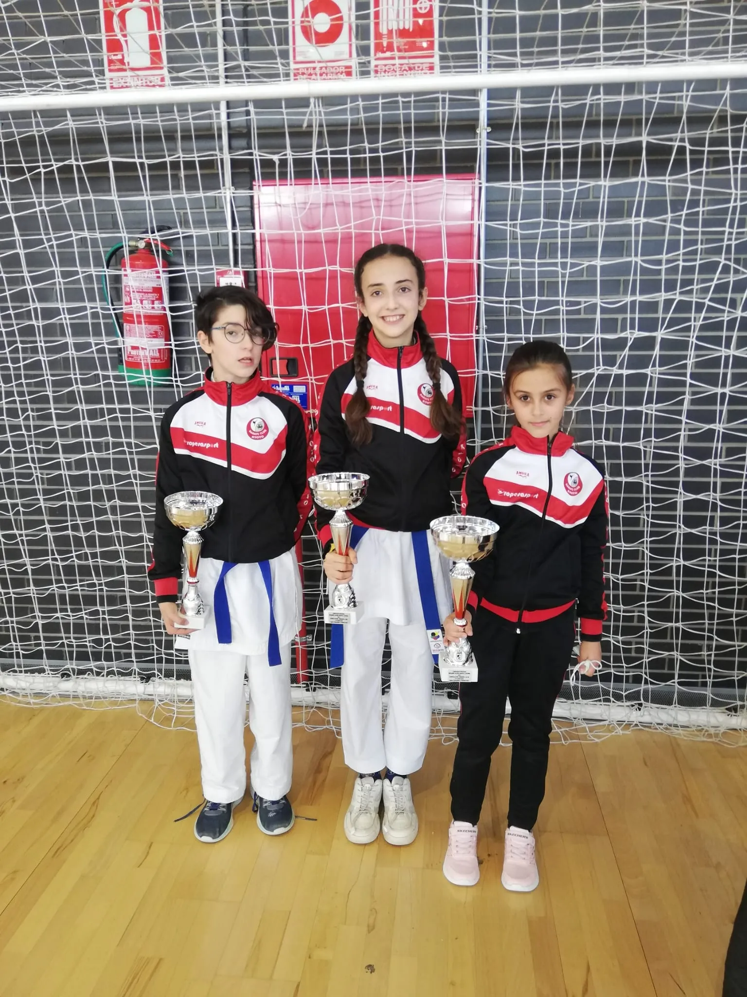 Foto 2 - El mes de oro para las competidoras del Kyoto Salamanca