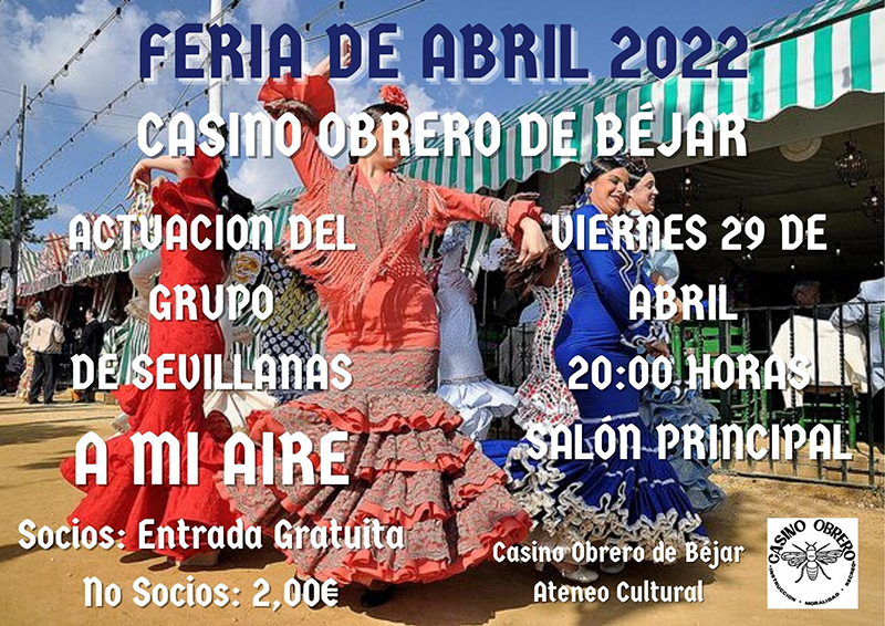La Feria de Abril se vive en el Casino Obrero