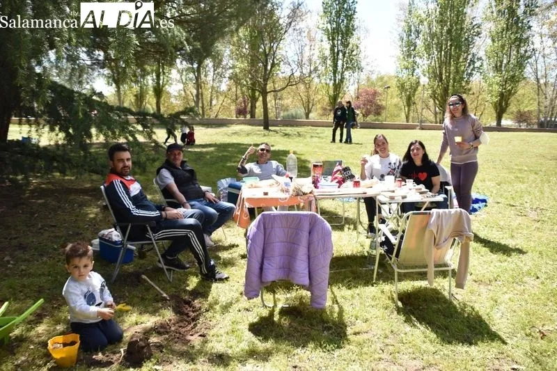 Celebración del Lunes de Aguas en la Aldehuela. Foto de Vanesa Martins