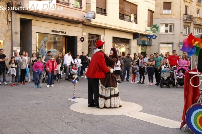 Salamanca ha estado repleta de público durante la Semana Santa - David Sañudo