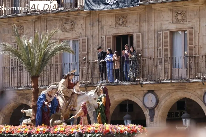 Procesión de La Borriquilla de la Hermandad Jesús Amigo de los Niños en Salamanca - Fotos: David Sañudo