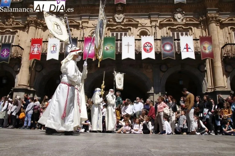 Procesión de La Borriquilla de la Hermandad Jesús Amigo de los Niños en Salamanca - Fotos: David Sañudo