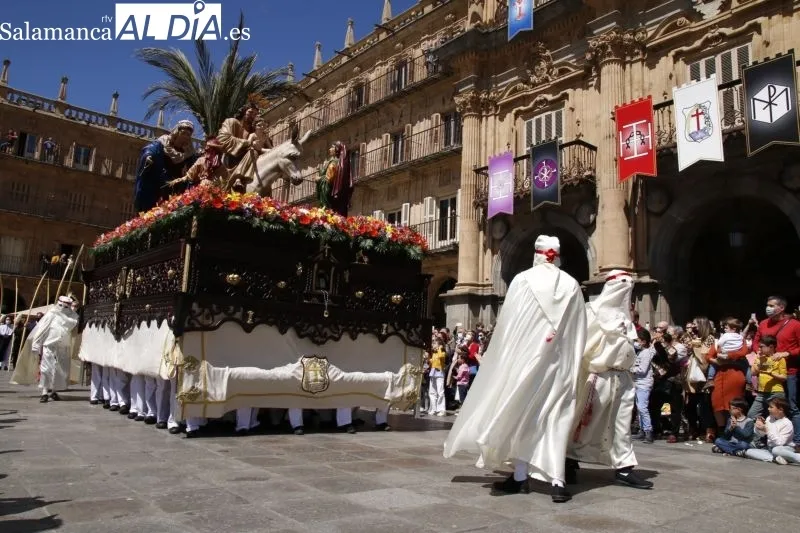 Procesión de La Borriquilla de la Hermandad Jesús Amigo de los Niños en Salamanca - Fotos: David Sañudo