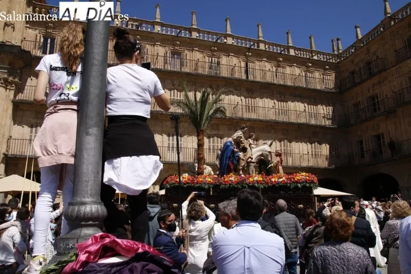 Procesión de La Borriquilla de la Hermandad Jesús Amigo de los Niños en Salamanca - Fotos: David Sañudo