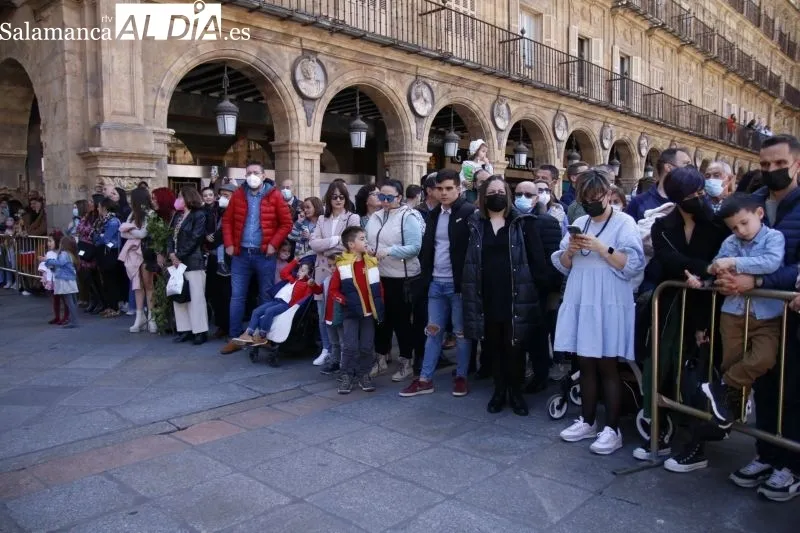 Procesión de La Borriquilla de la Hermandad Jesús Amigo de los Niños en Salamanca - Fotos: David Sañudo