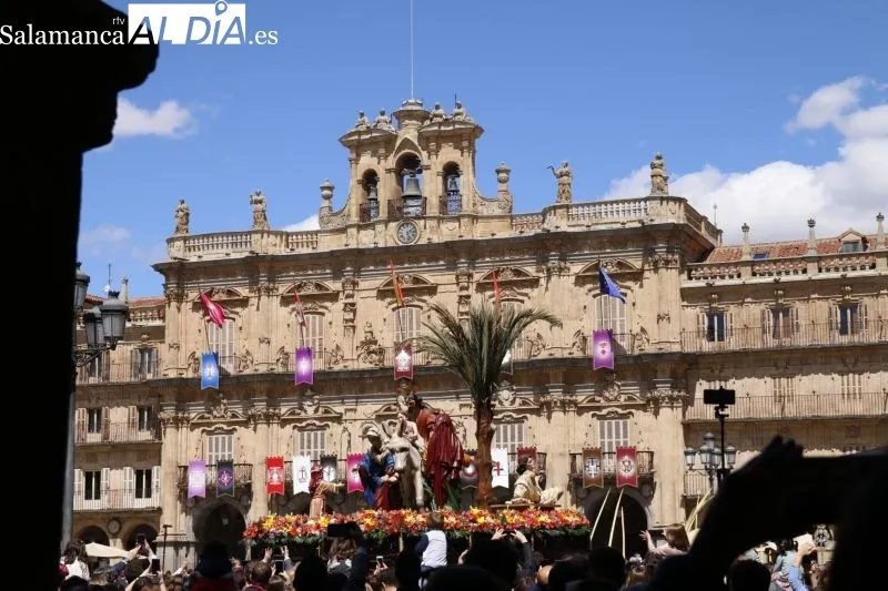 Procesión de La Borriquilla de la Hermandad Jesús Amigo de los Niños en Salamanca - Fotos: David Sañudo