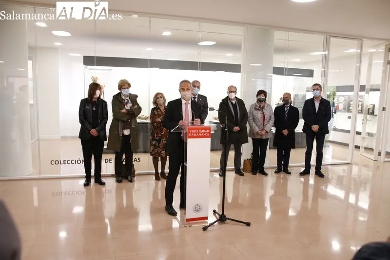 Exposición permanente de la colección de ceras anatómicas en la Facultad de Medicina de Salamanca. Foto de David Sañudo