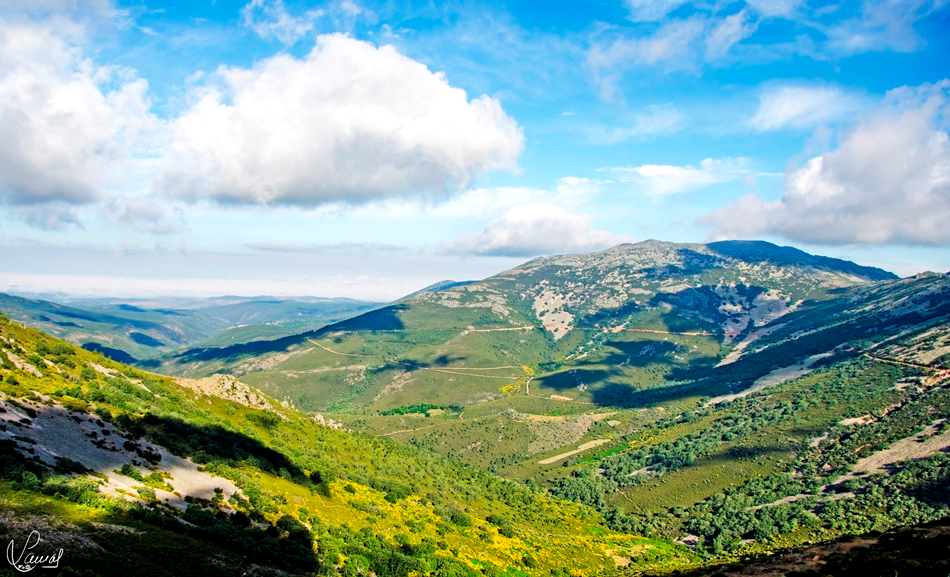 Vista de la Sierra desde la Peña de Francia. Foto de Manuel Lamas