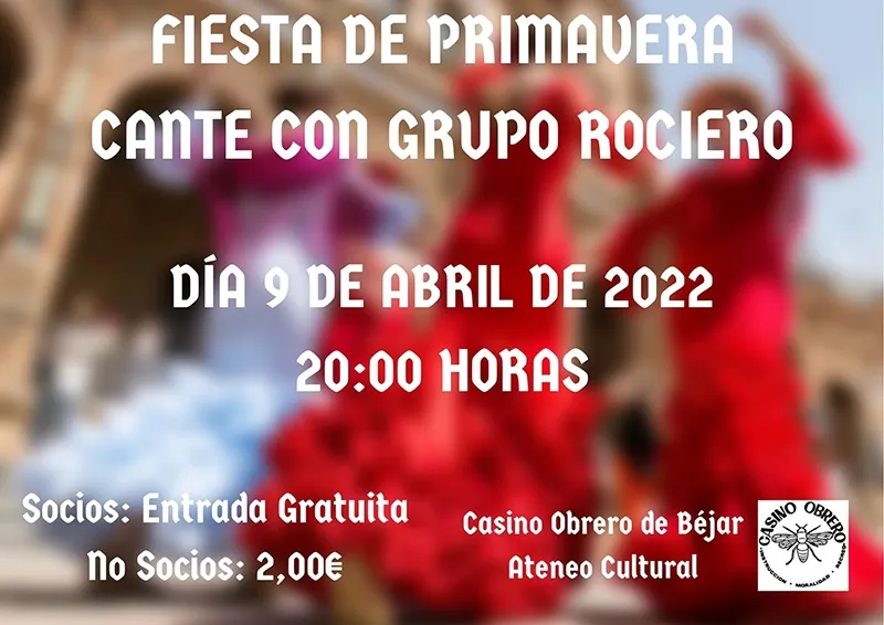 Los aires del sur y los colores de primavera llegan al Casino Obrero de Béjar