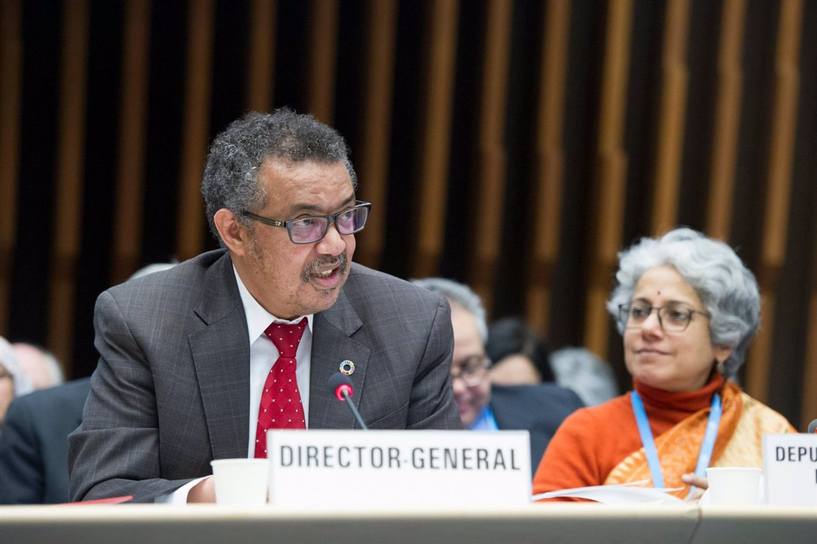 El director general de la Organización Mundial de la Salud, Tedros Adhanom Ghebreyesus / EP