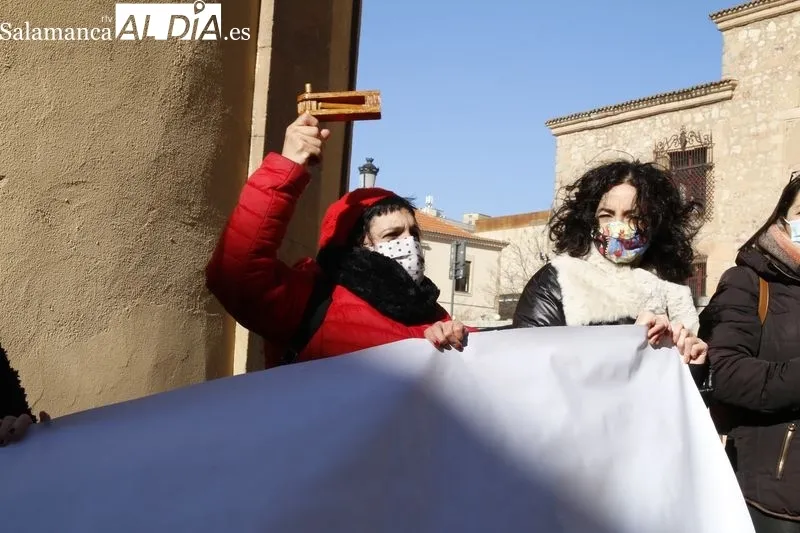 Concentración en la Cuesta de San Blas por la 