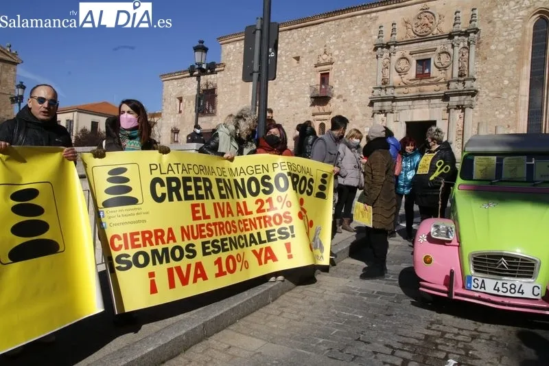 Concentración en la Cuesta de San Blas por la 