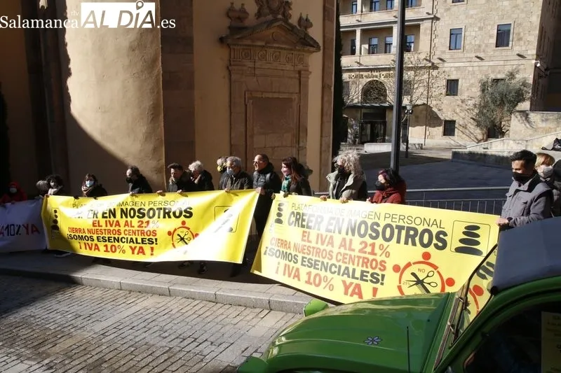Concentración en la Cuesta de San Blas por la 