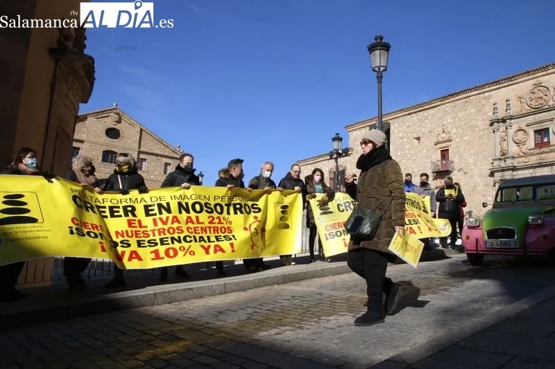 Concentración en la Cuesta de San Blas por la 