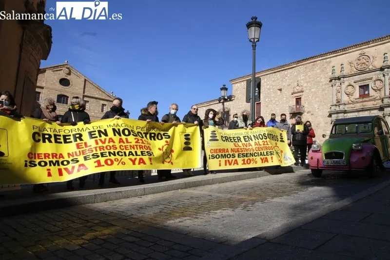 Concentración en la Cuesta de San Blas por la 