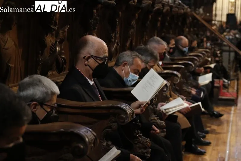 Acto Poeta ante la Cruz en la Catedral de Salamanca - Fotos: David Sañudo