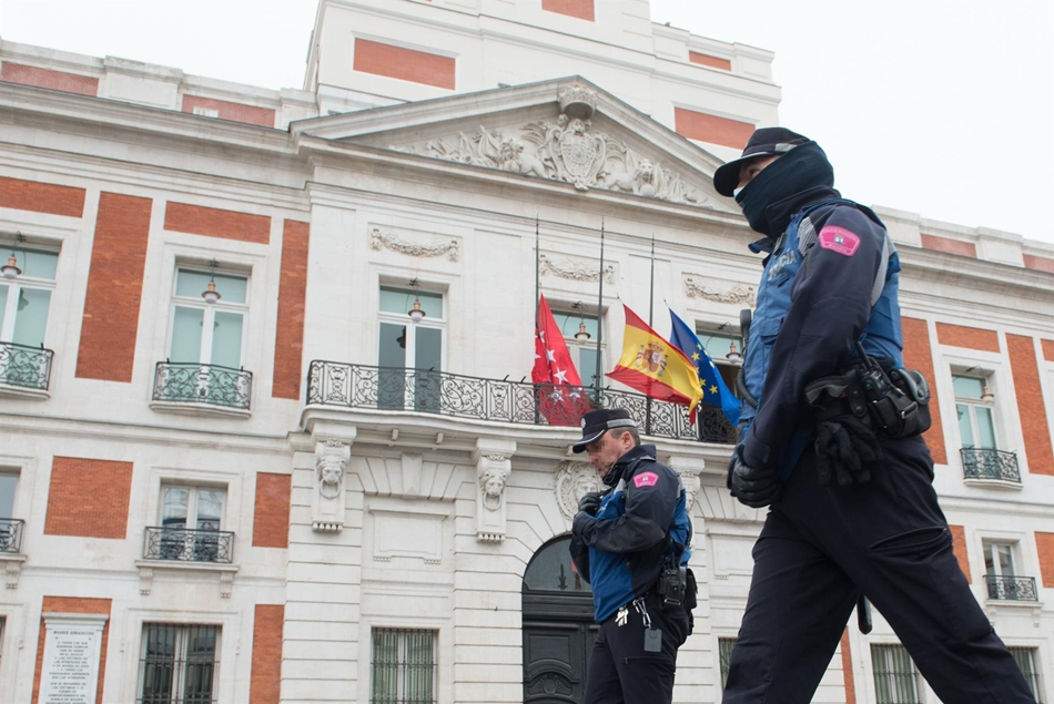 Foto de archivo de varios agentes de la Policía Municipal de Madrid