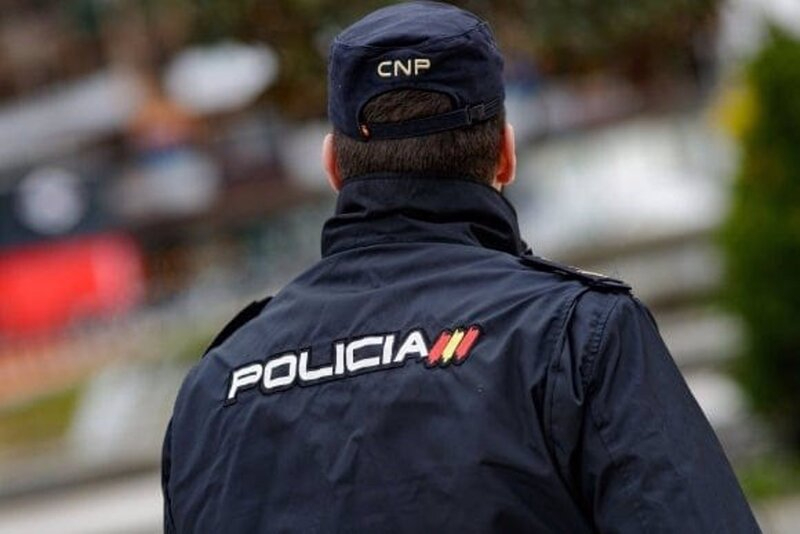 Agente de la Policía Nacional de Valladolid. Foto: EP
