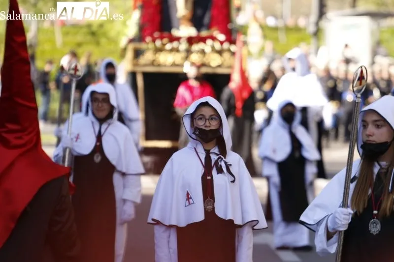 Procesión de la Hermandad del Silencio en el barrio de Pizarrales - David Sañudo